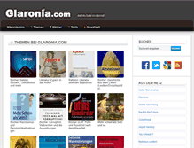 Tablet Screenshot of glaronia.com